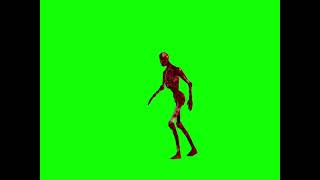 Meat (Jarek) walking — Mortal Kombat 4 green screen