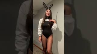Obsessed With Bunny Costume 😍🐇 Hot Tik Tok Girl Baylee Adami #Shorts #HotTikTok