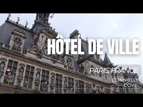 Hôtel de Ville | Paris | França | Natal em Paris | Coisas para fazer em Paris | Atrações de Paris