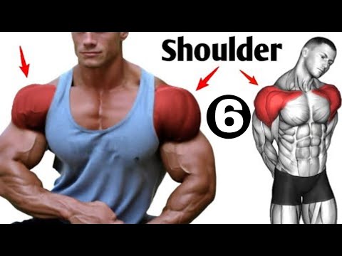 { week 4} 6 shoulder workout 💪 at gym / shoulder exercises | bigger shoulder