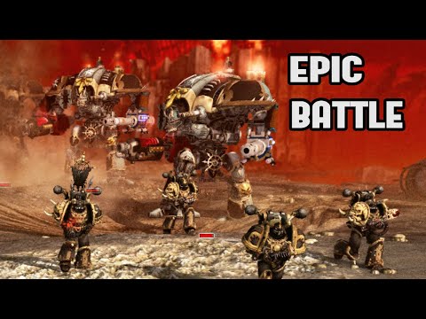 ULTIMATE MOD WARHAMMER 40K: Imperial Guard vs Chaos Space Marines! - Men of War: Assault Squad 2