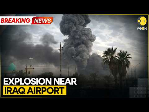 US-Iran War: Huge Explosions Near Iraq Airport Hosting US-Led Troops | WION Breaking