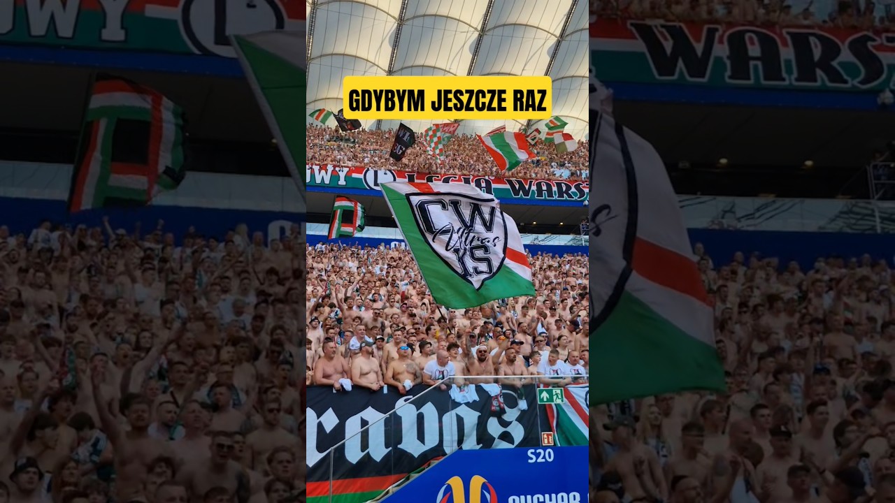 GDYBYM JESZCZE RAZ MIAŁ URODZIĆ SIĘ ZNÓW BYM TOBIE LEGIO ODDAŁ ŻYCIE SWE #legia #ultras