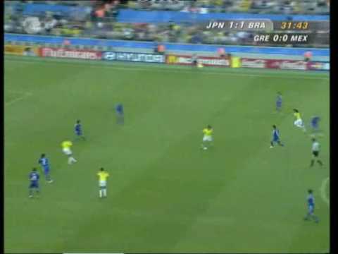 Yapan 1-2 Brazil.Ronaldinho scored goa.avi