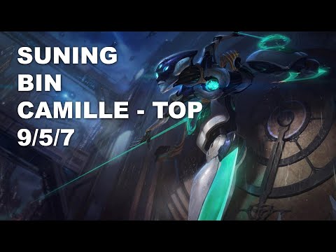 Suning bin Top Camille vs Renekton - KR Grandmaster Patch 10.8