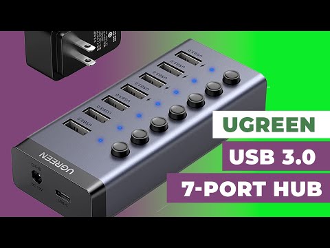 UGreen USB 3.0 7-Port-Hub: Optimieren Sie Ihren Arbeitsplatz