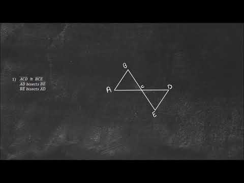 Practice Recognizing Congruent Triangles