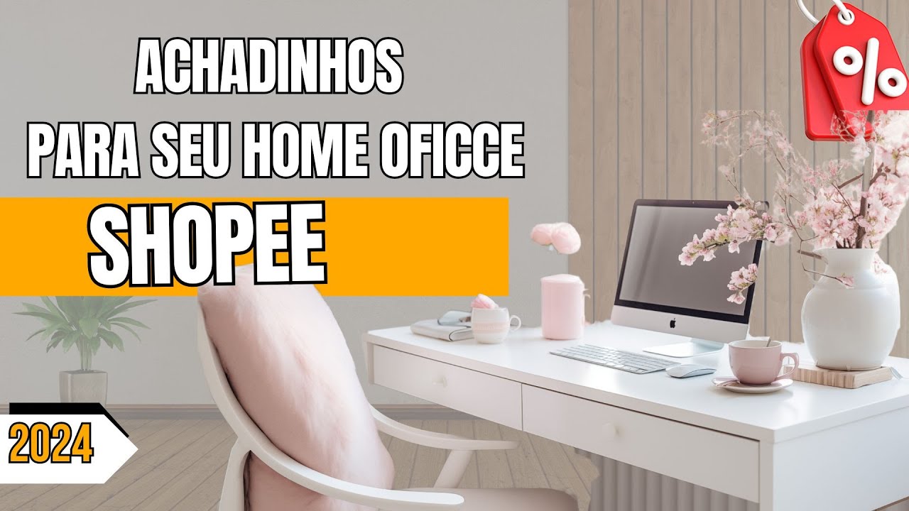 Achadinhos da SHOPEE para seu HOME OFICCE | Monte seu escritório em casa com essas ACHADOS DA SHOPEE