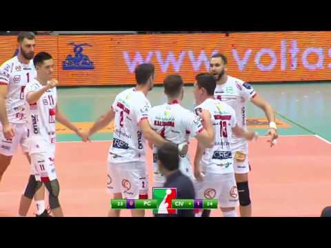 Highlights LPR Piacenza - Cucine Lube Civitanova 1-3 18-12-2016