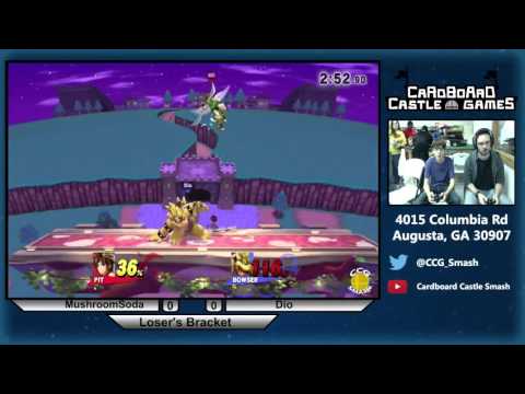 CCG Smash 4 Singles - Loser's Bracket (R4) - MushroomSoda vs. Dio