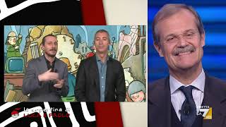La copertina di Luca e Paolo a diMartedì | 22 marzo 2022