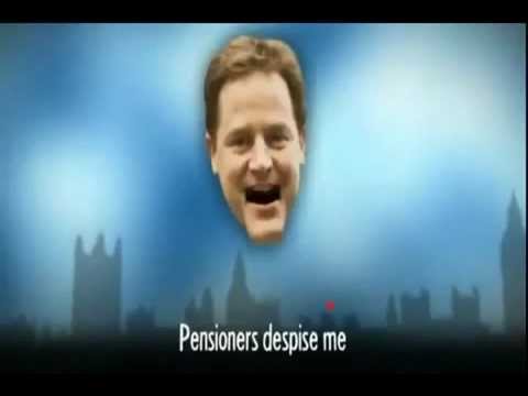 Russel Howard good news nick clegg song