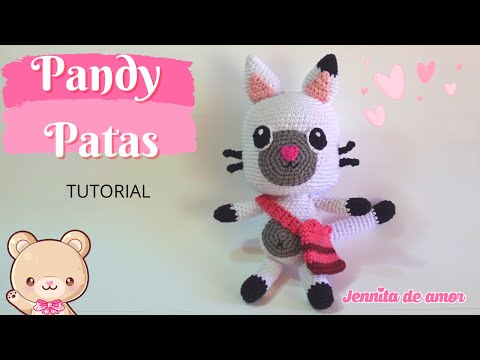 PANDY PATAS from Gaby's House - Amigurumi Tutorial