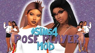 HOW TO INSTALL/USE POSES! | THE SIMS 4 | POSE PLAYER MOD