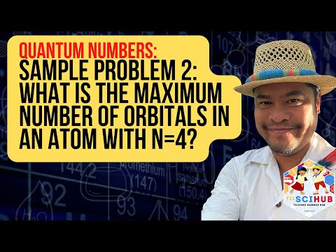 Quantum Numbers - Problem 2: What is the Maximum Number of Electrons an Atom with N=4 can have?