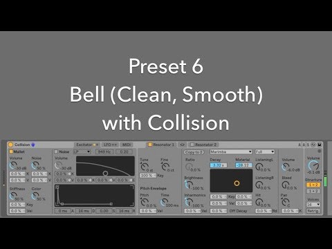 Preset 06 Bell (Clean, Smooth) with Collision