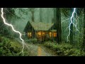HEAVY RAIN AND THUNDER SOUNDS DEEP SLEEP Thunderstorm For Sleeping Rain Sound Comfort 2