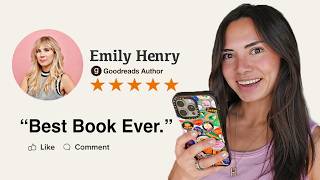 Reading my favorite author’s 5 star books…