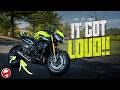 Triumph Street Triple Moto2 SC Project Exhaust Install And Rev It S TOTALLY Different