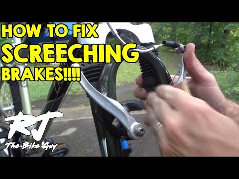 How To Fix Loud Squealing Screeching Bike Brakes