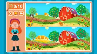 Viki Spotter: The Farm, Level 1 Walkthrough, 1080p/60FPS.