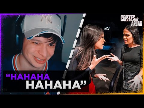 ARUAN REAGE A A GÊMEA FOI CHAMADA PARA UM ENCONTRO E A OUTRA GÊMEA FOI NO LUGAR 😂 - Cortes do Aruan