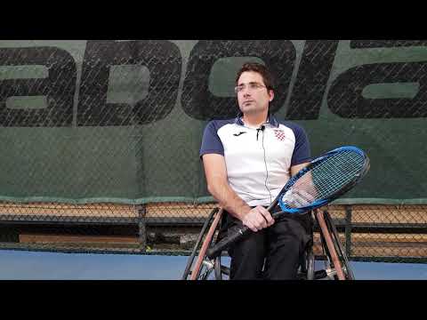 Anto Joskić, najbolji hrvatski tenisač u kolicima