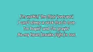 Walking the Floor Over You [karaoke]