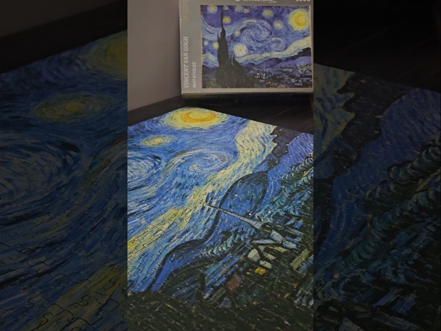 Vídeo relacionado con Educa - Puzzle de 1000 Piezas para Adultos | La Noche Estrellada, Vincent Van Gogh. A Partir de 14 años (19263)