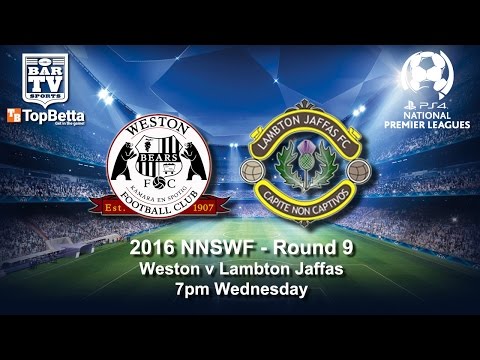 2016 NNSWF - Round 9 - Weston v Lambton Jaffas