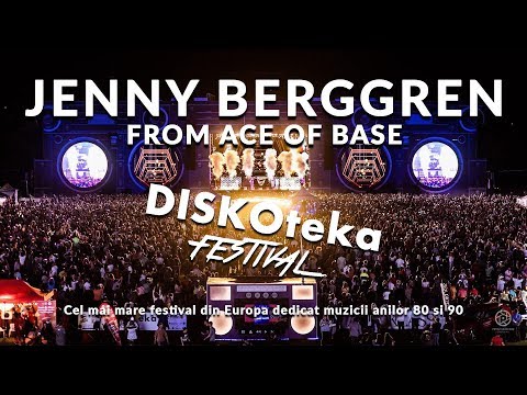 DISKOteka Festival 2019 - Jenny Berggren from Ace of Base 100% LIVE