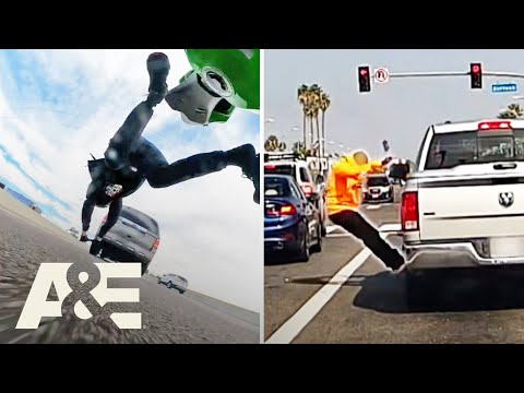 Worst Road Rage - Top 10 Moments - Part 2 | Road Wars | A&E