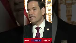 US Secretary of State Marco Rubio said on Friday that the United States would respond forcefully