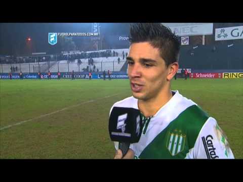 Simeone:"Me da mucha confianza".Quilmes 0 Banfield 1.Fecha 16.Torneo Primera División 2015.FPT