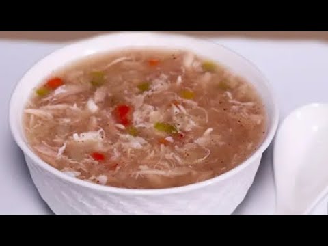 simple and easy Chicken Soup Recipes |hot and sour soup |