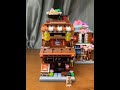 assemble ramen shop model loz 1654 loz mini street