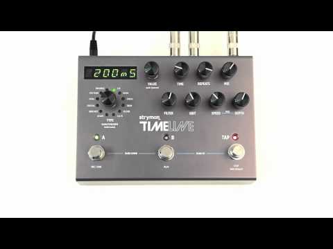 Strymon TimeLine - Ice Delay Machine audio clips