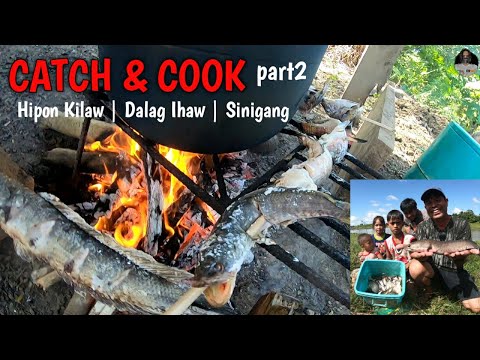 KINILAW NA HIPON at INIHAW NA DALAG SINAMAHAN PA NG MASARAP NA SINIGANG | Ilocano Buhay Probinsya