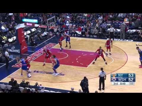 Kristaps Porzingis vs Washington Wizards 19.03.2016 (20Pts)