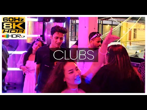 Goa Party 2023 8K HDR 60fps | Nightclub Dancing & Beach Vibes | Dolby Vision