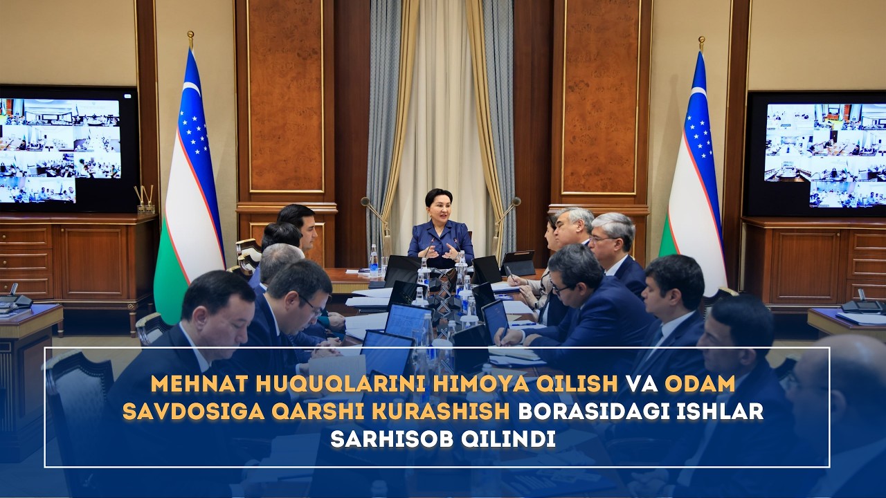Odam savdosiga qarshi kurashish borasidagi ishlar sarhisob qilindi