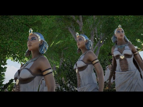 Cleopatra Lead Egyptian Army Against Egyptian Spearman and Egyptian warrior #UEBS2