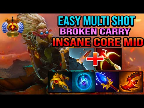 [ Snap Fire ] EASY MUILTI SHOT - BROKEN CARRY MIDLANE - INCREDIBLE CRITICAL ATTACK - DOTA 2 GAMEPLAY
