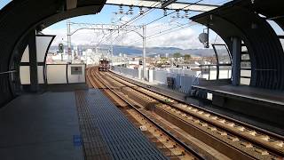 鳴尾、武庫川女子大前駅の通過の動画
