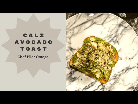 California Style Avocado Toast 🥑🍞 Under 5 mins