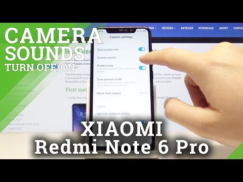 How to Turn Off Shutter Sounds in Xiaomi Redmi Note 6 Pro