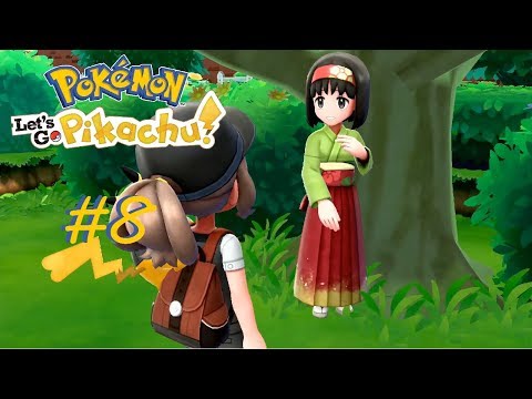 Pokémon: Let's Go, Pikachu! - Azzurropoli e Capopalestra Erika - Ep. 8