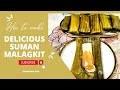 Suman Malagkit Na May Peanut Butter Sauce