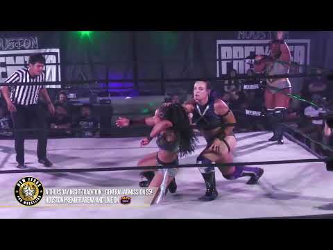 Raychell Rose & Vertvixen vs The King Bees  [Texas Contenders Series]