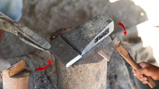 Axe Restoration/ How to connect ax blade with simple technique you can